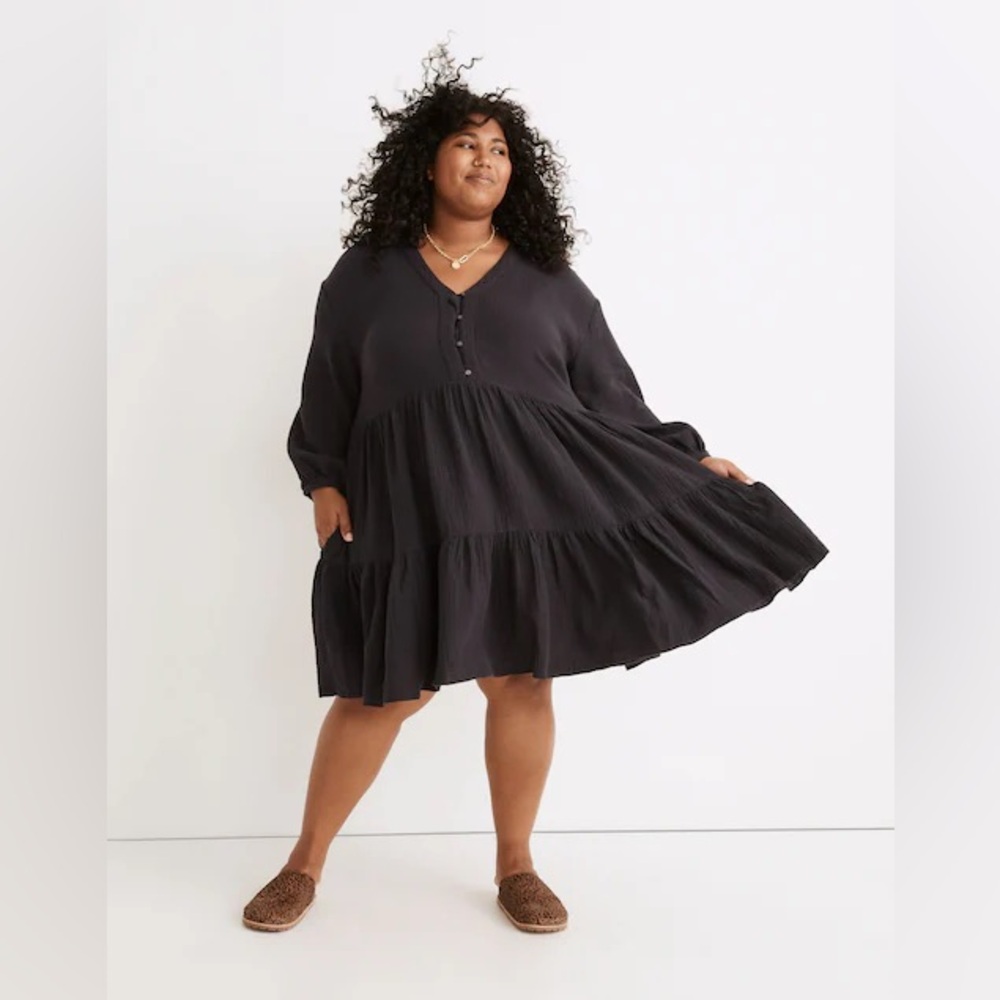 Madewell Lightspun Colette Mini Dress - Size 00